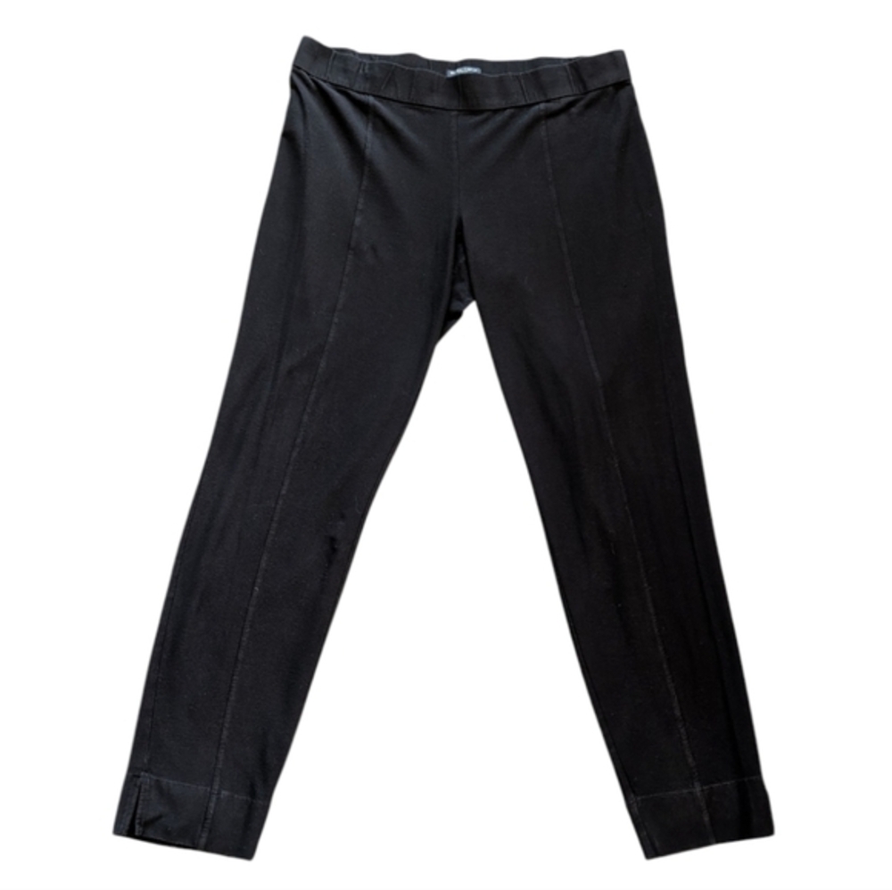 Eileen Fisher Pants Black Stretch Pull On Women XL Straight Leg Minimal - Picture 7 of 11